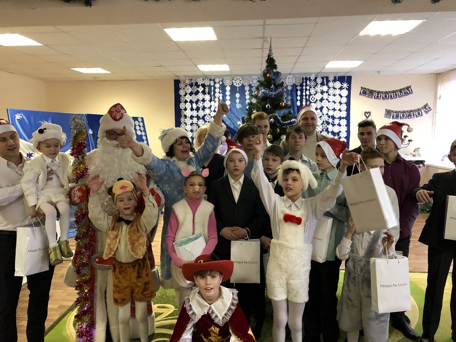 Рождественские праздники в Гомельском детском доме